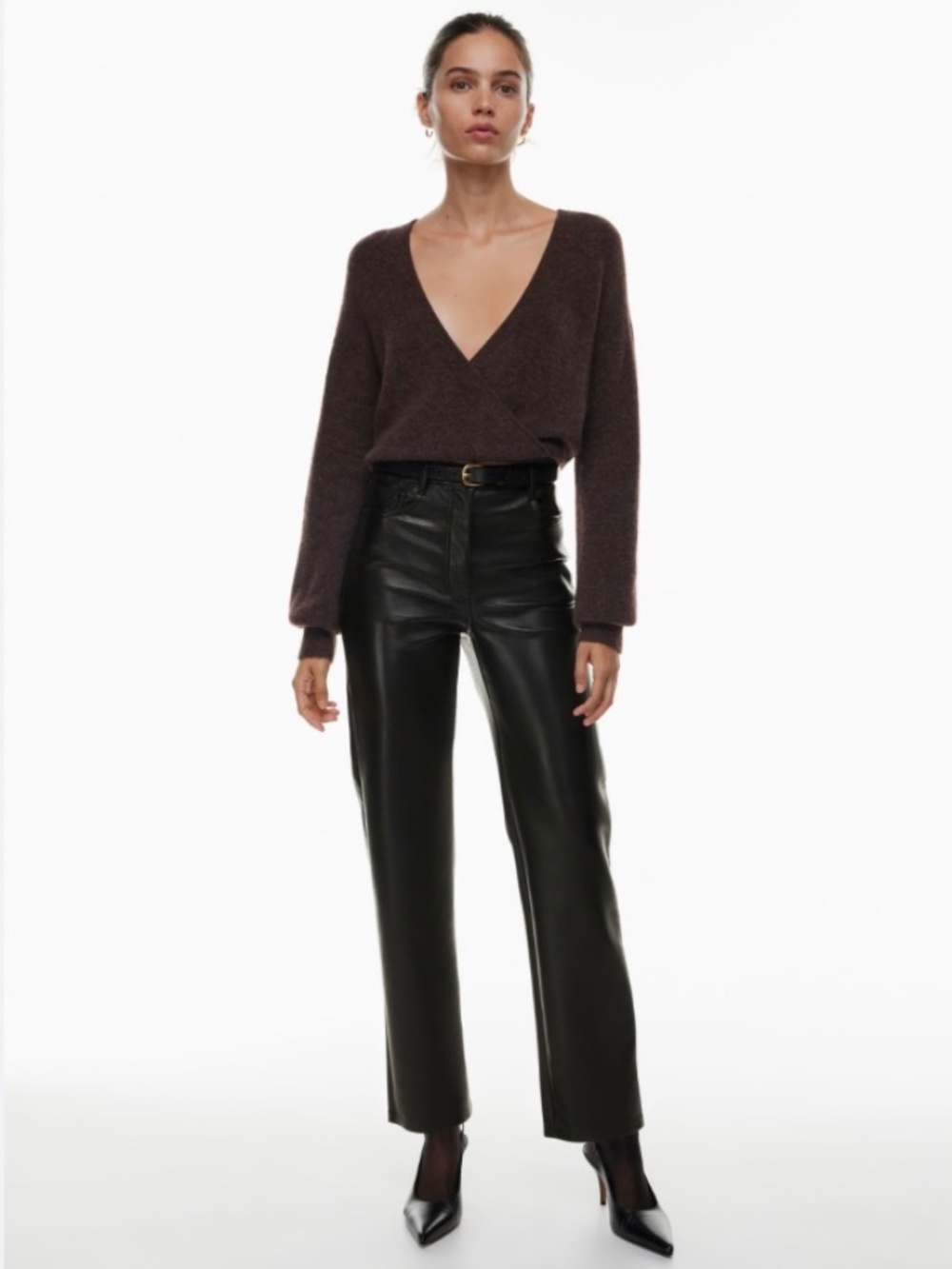Wilfred - The Melina Pant - Size 4, Perfect Condition, Faux Leather